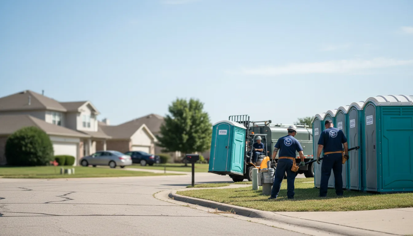 Porta Potty Rental in Lansing, IL near me